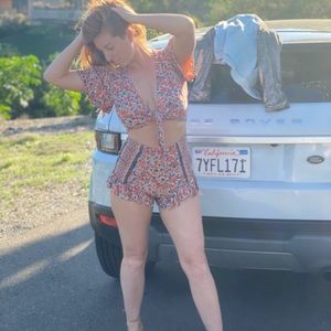 Cutest Free People romper EVER.